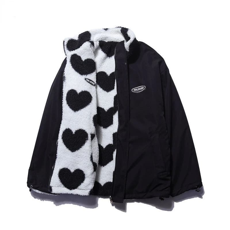 Ivy™ | Double-sided heart coat