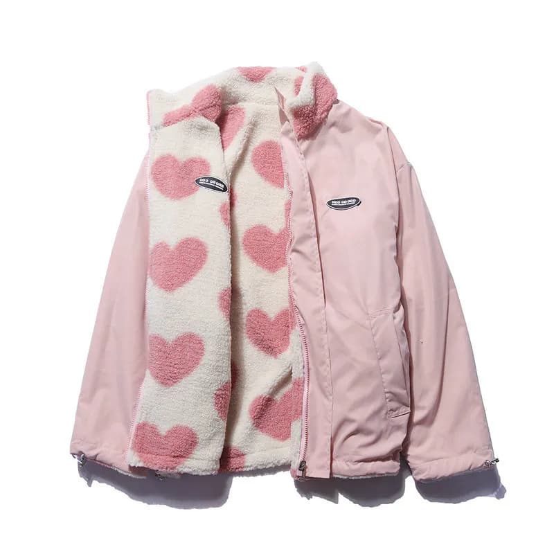 Ivy™ | Double-sided heart coat